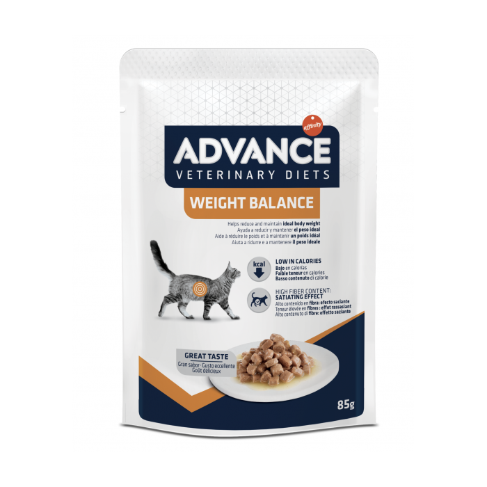 Advance Veterinary Diets Weight Balance Comida Húmeda para Gatos - Dieta veterinaria Gatos