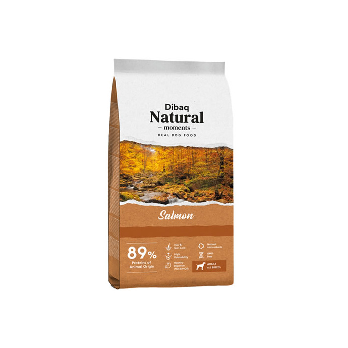 Dibaq Natural Moments Adult Salmon Pienso Para Perros - Pienso para Perros