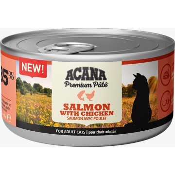 Acana Premium Pate Cat 24 Unidades Salmón Y Pollo