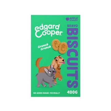 Edgard Y Cooper Galletas para premiar de manzana y arándanos para perros