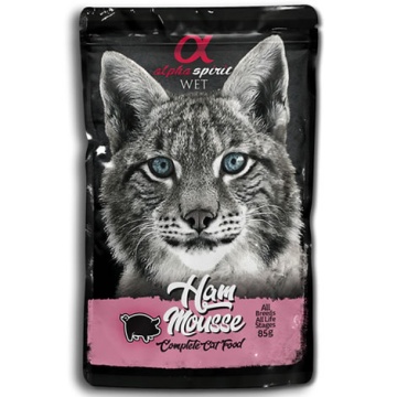 Alpha Spirit gato pouch mousse jamon