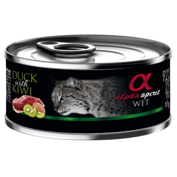 Alpha Spirit Lata Gato Pato Kiwi