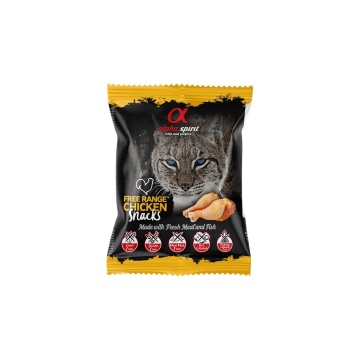 Alpha Spirit Snacks de Ave de corral gato