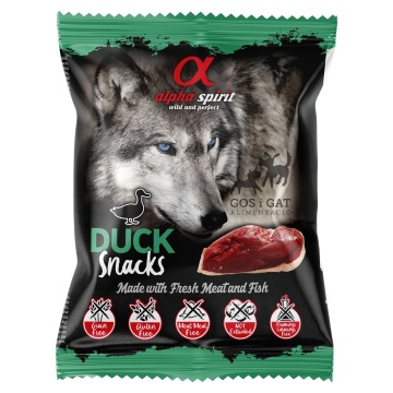 Alpha Spirit Snacks de Pato perro