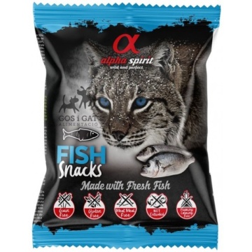 Alpha Spirit Snacks de Pescado gato