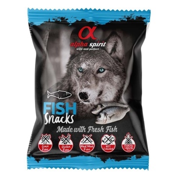 Alpha Spirit Snacks de Pescado perro