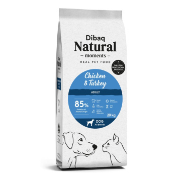 Dibaq Natural Adult Pollo y Pavo Pienso Para Perros - Pienso para Perros