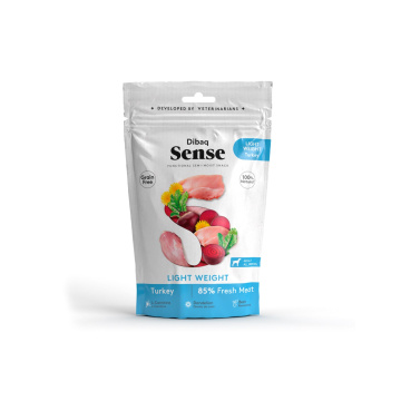 Dibaq Sense Light Weight Pavo Snack Para Perros - Blancos (semi-húmedos)