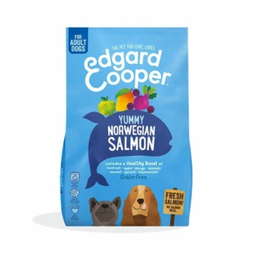 Edgard Y Cooper Pienso de salmón sin cereales para perros