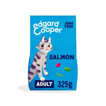 Edgard Y Cooper Pienso de salmón sin cereales para gatos