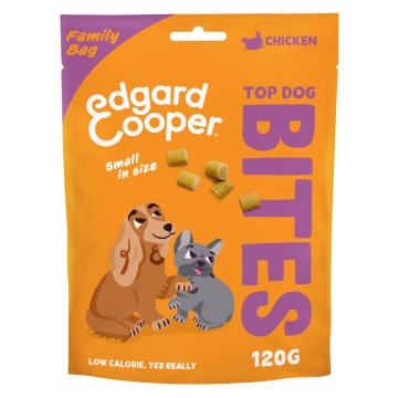 Edgard Y Cooper Bocaditos para Campeones de Pollo Premios para perros 50g