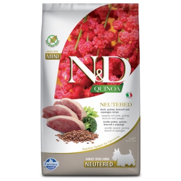 Farmina NYD Quinoa Dog Mini Castrado Pato