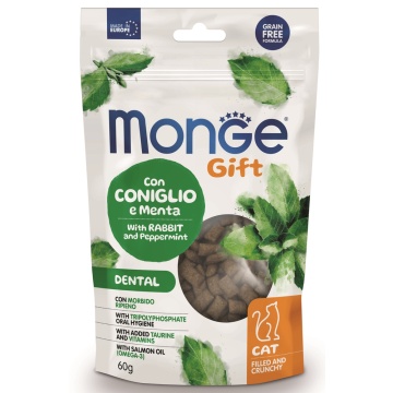 Monge Gift Gato Adulto Filled And Crunchy Dental