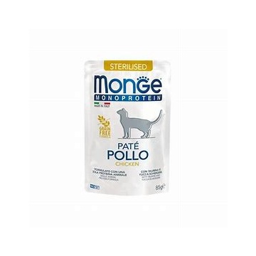 Monge Paté Monoproteico Para Gatos De Pollo