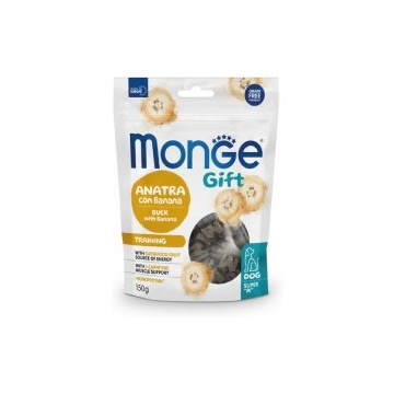 Monge Gift Perros Snack M Trabajo Para Adultos Pato Y Banana