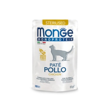 Monge Pouches Para Gato Adulto Con Pollo