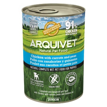 Arquivet Comida Húmeda Para Perros Junior De Pollo