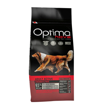 Optima Nova Adult Active Pollo Arroz