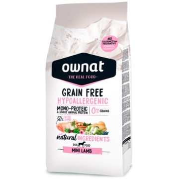 Ownat Grain Free Hypo Mini Lamb