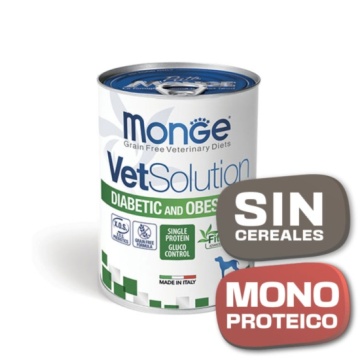 Monge Vetsolution Paté Para Perro Obesidad Diabética