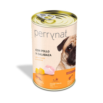 Perrynat Pollo Cerdo y Calabaza Lata Para Perros - Comida humeda Perros