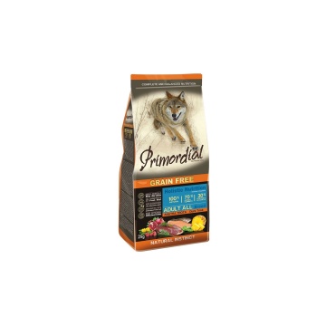 Primordial Pienso Sin Cereales Para Perros Adultos Con Trucha Y Pato