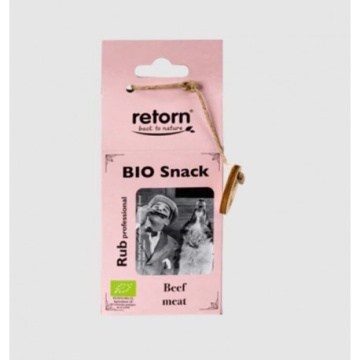 Retornable Frote Carne De Vacuno Snack Bio