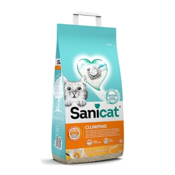 Sanicat Bentonita Aglomerante Clumping Aroma Duo Vainilla