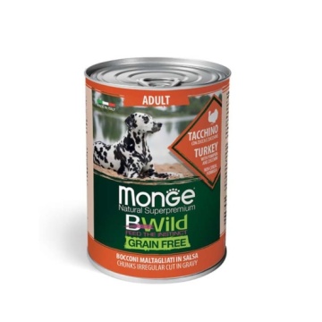 Monge Snacks En Salsa Para Perro Adulto Con Pavo