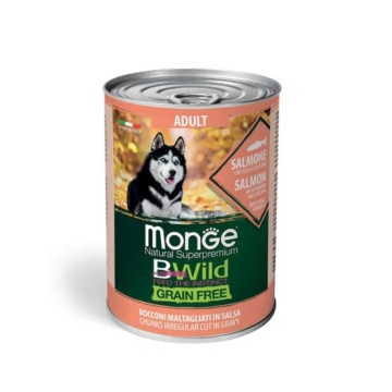 Monge Snacks En Salsa Para Perro Adulto Con Salmón