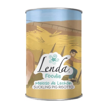 Lenda Comida Húmeda Para Perros Adultos de lechón Risotto de Cochinillo